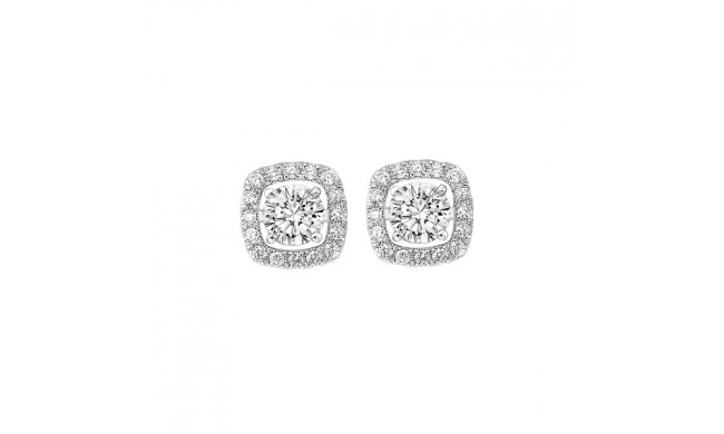 Gems One 14Kt White Gold Diamond (1/5Ctw) Earring - EJC1003-4WC