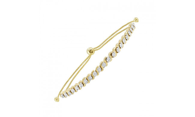 Gems One 10Kt Yellow Gold Diamond (1/5Ctw) Bracelet - FB1167-1YC