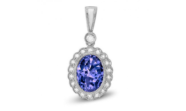 Stanton Color 14k Gold Tanzanite Pendant