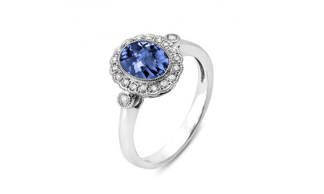 Stanton Color 14k Gold Tanzanite Ring