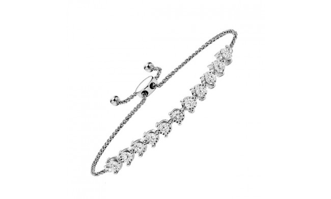 Gems One 14Kt White Gold Diamond (1/4Ctw) Bracelet - FB1169/25-4WC