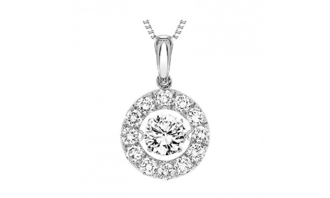 Gems One 14KT White Gold & Diamonds Stunning Neckwear Pendant - 1 ctw - ROL1148SM-4WD