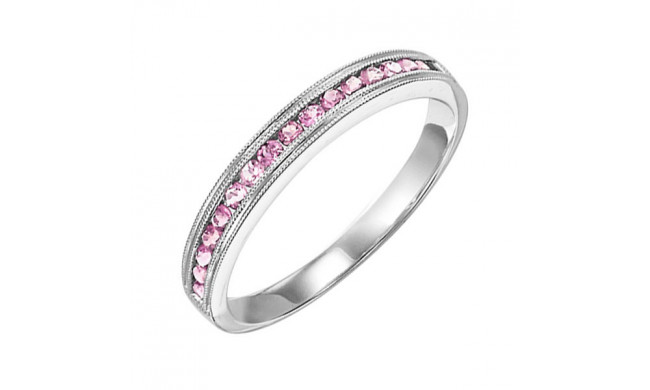 Gems One 10Kt White Gold Pink Tourmaline (1/3 Ctw) Ring - FR1217-1W