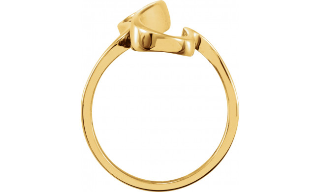 14K Yellow Freeform Ring - 51396222P