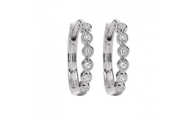 Gems One 10Kt White Gold Diamond (1/6Ctw) Earring - FE2044-1WD