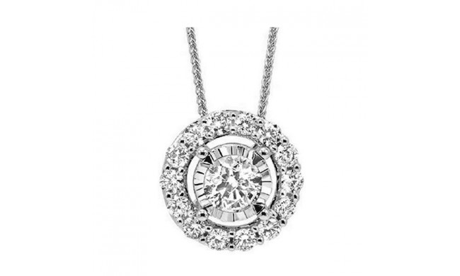 Gems One 14Kt White Gold Diamond (1Ctw) Pendant - FP4153/100-4WC