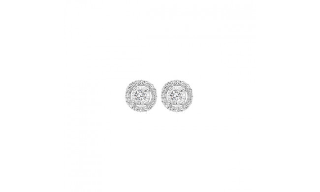 Gems One 14Kt White Gold Diamond (1/2Ctw) Earring - FE4153/50-4WC