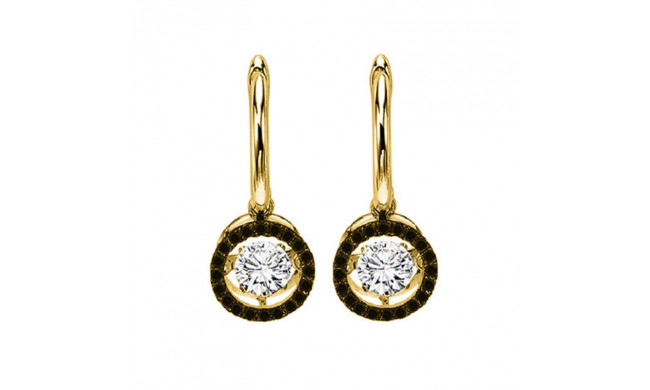 Gems One 14KT Yellow Gold & Diamonds Stunning Fashion Earrings - 7/8 ctw - ROL1014-4YCBL