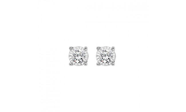 Gems One 14Kt White Gold Diamond (1/2Ctw) Earring - FE1259/50-4WC