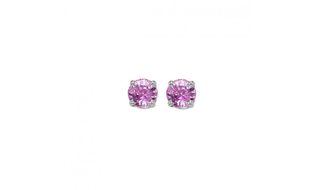 Gems One 14Kt White Gold Pink Sapphire (7/8 Ctw) Earring - EPR45-4W