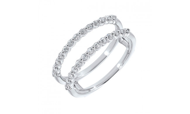 Gems One 14Kt White Gold Diamond (1/3Ctw) Ring - RG71816-4WD