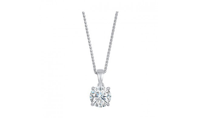 Gems One 14Kt White Gold Diamond (1Ctw) Pendant - PD10495-4WD