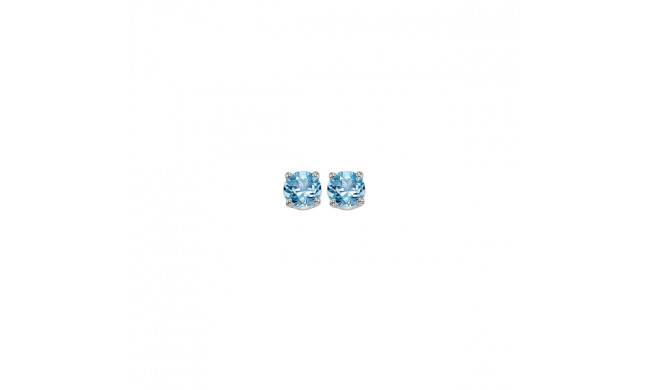 Gems One 14Kt White Gold Blue Topaz (1/4 Ctw) Earring - EBR30-4W