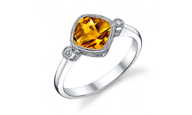 Stanton Color 14k Gold Citrine Ring