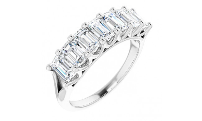 Platinum 2 1/2 CTW Diamond Anniversary Band - 1239746063P