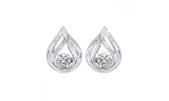 Gems One Silver Cubic Zirconia Earring - ER10310-SSW