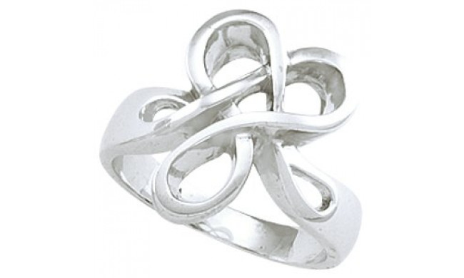 14K White Freeform Ring - 552337263P