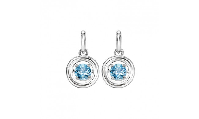 Gems One Silver (SLV 995) Rhythm Of Love Fashion Earrings - ROL2049B