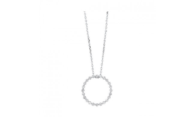 Gems One 14Kt White Gold Diamond (1/4Ctw) Pendant - PD10415-4WF