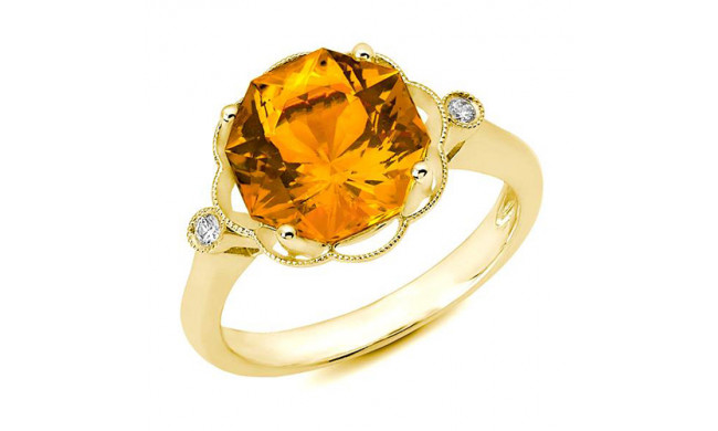 Stanton Color 14k Gold Citrine Ring