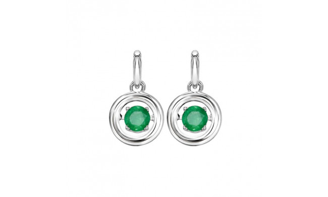Gems One Silver (SLV 995) Rhythm Of Love Fashion Earrings - ROL2049E