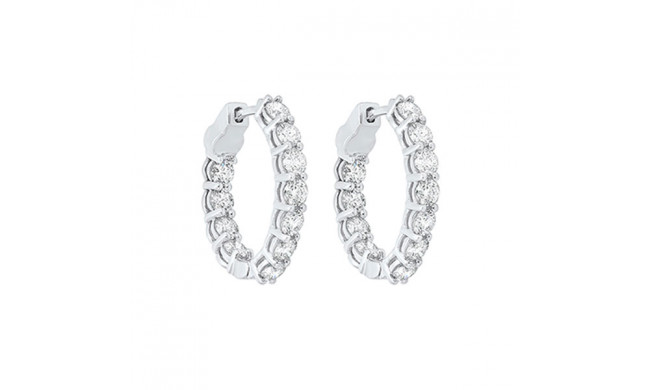 Gems One 14Kt White Gold Diamond (4Ctw) Earring - FE1239-4WC