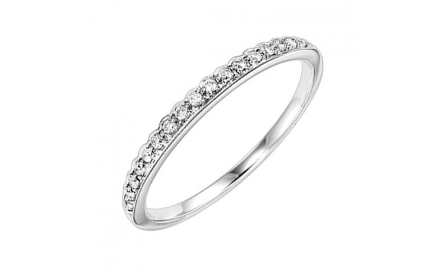 Gems One 14Kt White Gold Diamond(1/8Ctw) Ring - FR1082-4WD