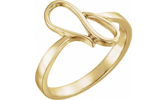 14K Yellow Freeform Ring - 51726315P