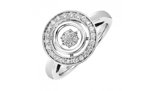 Gems One 10KT White Gold & Diamonds Stunning Fashion Ring - 1/4 ctw - ROL1176-1WD