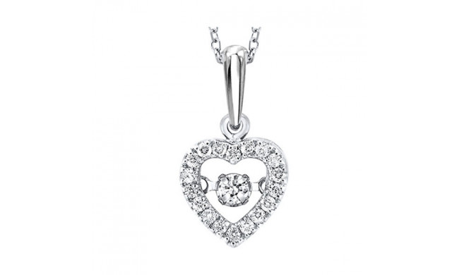 Gems One 10Kt White Gold Diamond (1/5Ctw) Pendant - ROL1021-1WC