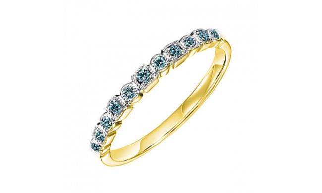 Gems One 14Kt Yellow Gold Diamond (1/8Ctw) Ring - FR1313-4YBL