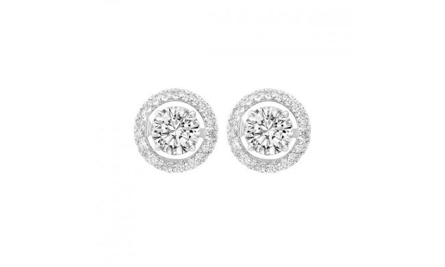 Gems One 14Kt White Gold Diamond (1/3Ctw) Earring - EJR1006-4WC