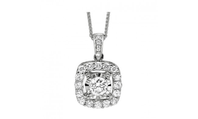Gems One 14Kt White Gold Diamond (1Ctw) Pendant - FP1422/100-4WC