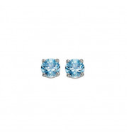 Gems One 14Kt White Gold Blue Topaz (1/2 Ctw) Earring - EBR40-4W