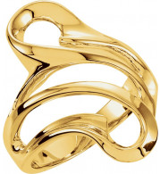 14K Yellow Freeform Ring - 531020179P