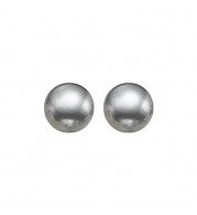 Gems One Silver Pearl (2 Ctw) Earring - FGPS9.5-SS