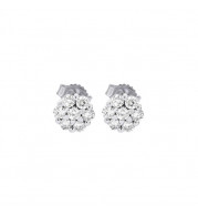 Gems One 14Kt White Gold Diamond (1/10 Ctw) Earring - ER29576-4WH