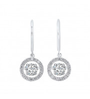 Gems One 14Kt White Gold Diamond (2Ctw) Earring - ROL2040-4WC