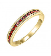 Gems One 14Kt Yellow Gold Garnet (1/3 Ctw) Ring - FR1243-4Y