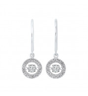 Gems One 14Kt White Gold Diamond (1Ctw) Earring - ROL2065-4WC