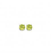 Gems One 14Kt White Gold Peridot (1/2 Ctw) Earring - EDR40-4W