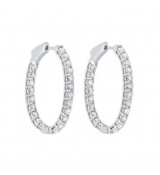 Gems One 14Kt White Gold Diamond (2Ctw) Earring - ER10126-4WF