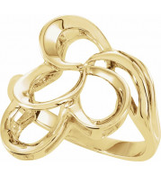 14K Yellow Freeform Ring - 525719710P