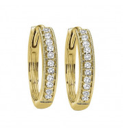 Gems One 10Kt Yellow Gold Diamond (1/6Ctw) Earring - FE2065-1YD