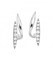 Gems One 10Kt White Gold Diamond (1/5Ctw) Earring - ER10660-1WD