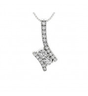 Gems One 14Kt White Gold Diamond (3/4Ctw) Pendant - TWO1001/75-4WC