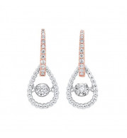 Gems One 10Kt White Rose Gold Diamond (1/4Ctw) Earring - ER10503-1WPL