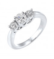 Gems One 14Kt White Gold Diamond (3/4Ctw) Ring - RG73343-4WC