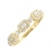 Gems One 14Kt Yellow Gold Diamond (1/4Ctw) Ring - RG11810-4YCSC