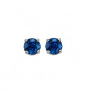 Gems One 14Kt White Gold Sapphire (1 Ctw) Earring - ESR50-4W